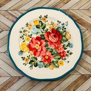 Pioneer Women Vintage Floral Pattern 8 1/2" Salad Plate